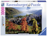 Ravensburger On The River Rhine 1000 Piece Jigsaw Puzzle for Adults - Every Piece is Unique, Softclick Technology Means Pieces Fit Together Perfectly